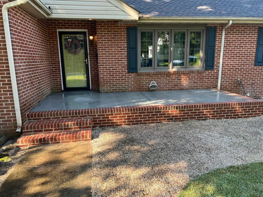 Bricks porch